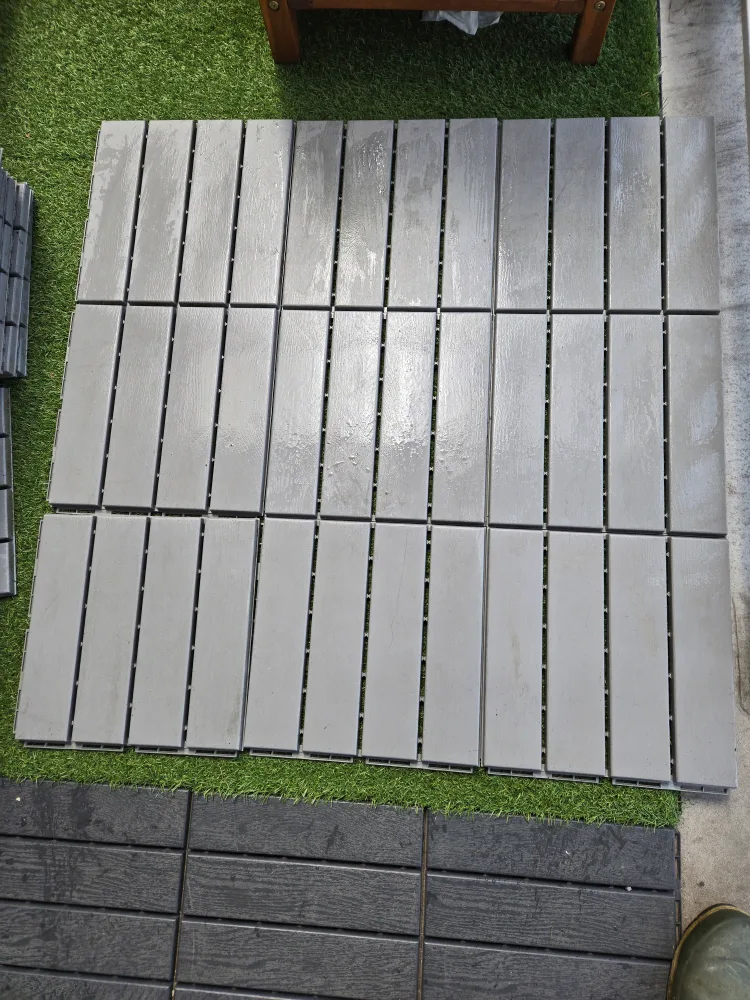 50 ikea runnen tiles light grey 1ft x 1ft image indicator(8)