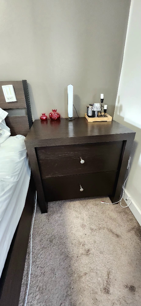 Bedroom Set - Bed, Nightstand, dresser and a mirror and Cabinet - photo 3