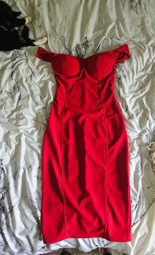 Red Honeyz bodycon dress - Size 6 image indicator(2)