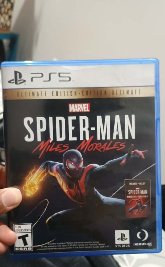 Spider-Man miles Morales ps5