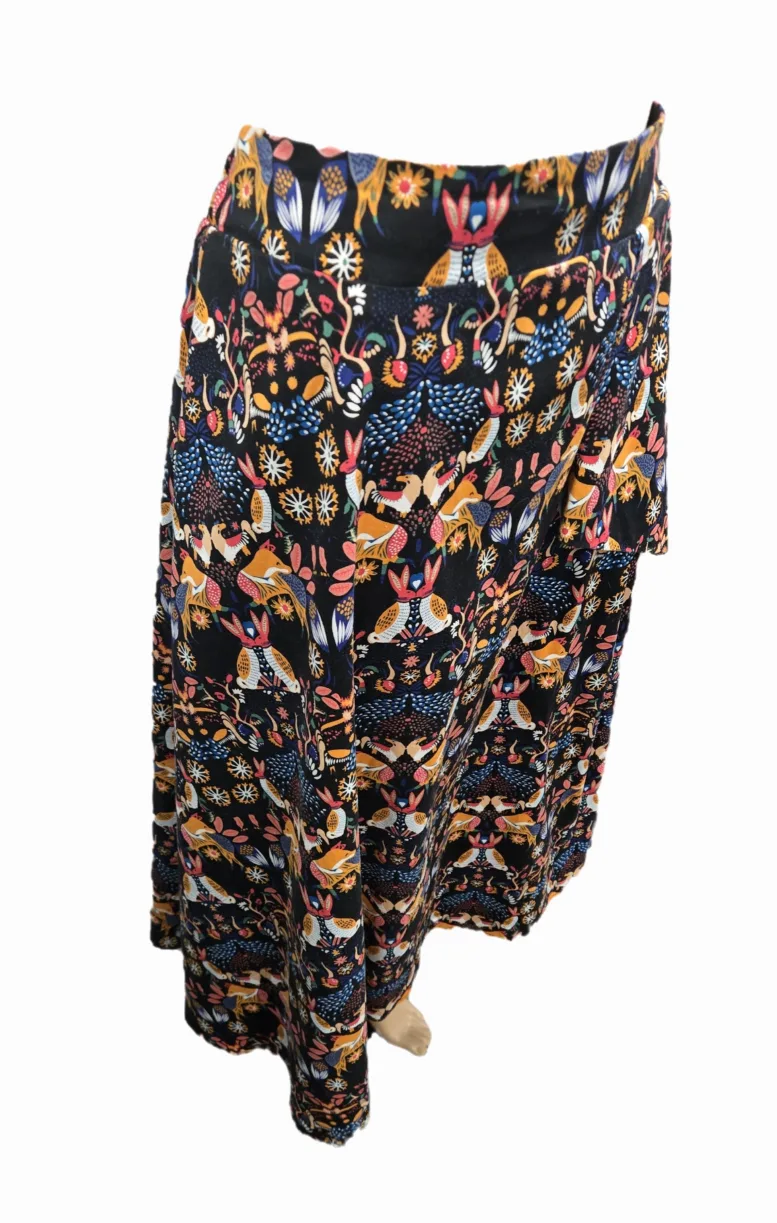 Anthropologie Eva Franco Woodland Skirt Size 6 image indicator(5)