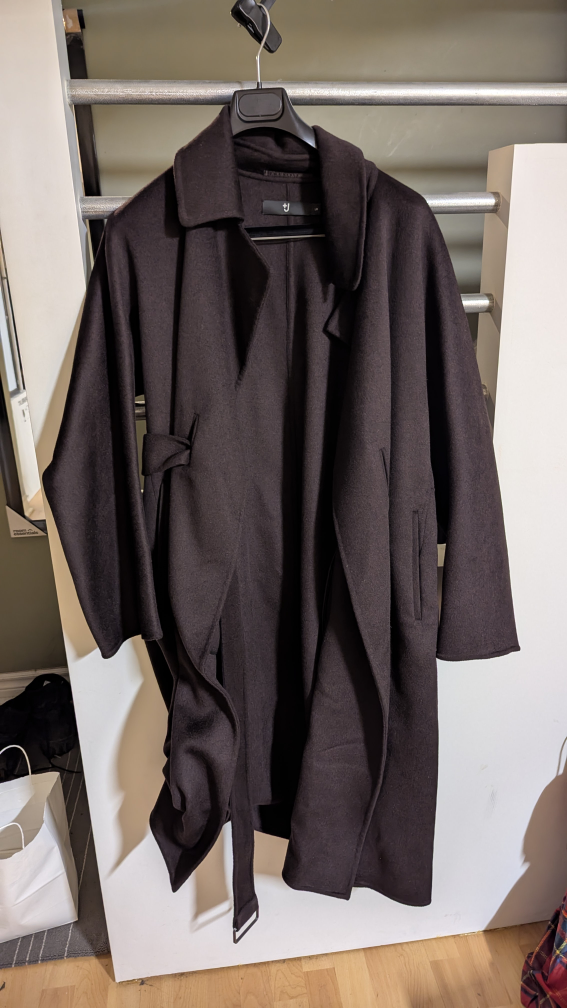 Jil Sander x Uniqlo +J Cashmere Wrap Coat - photo 3