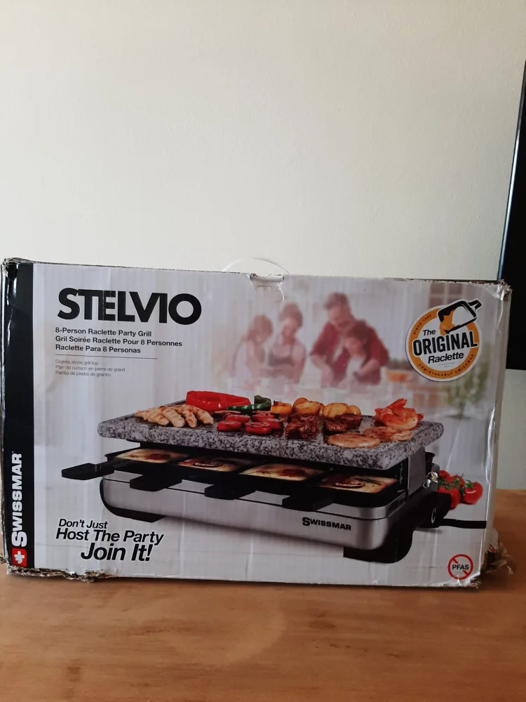New Swissmar Stelvio 8-Person Raclette Party Grill thumbnail
