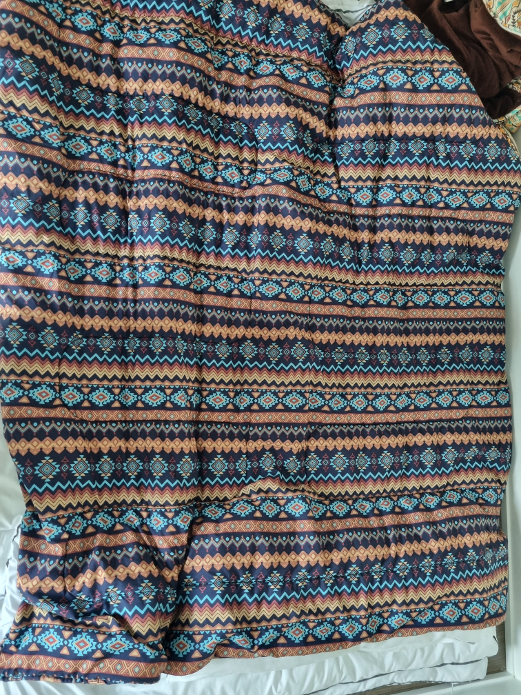 Patterned Queen Size Comforter - photo 2