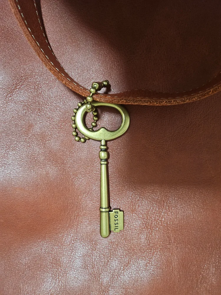 Fossil Leather Tote Bag image indicator(3)