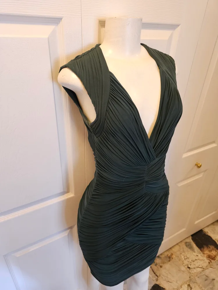 BCBGMAXAZRIA Ruched Mini Dress thumbnail