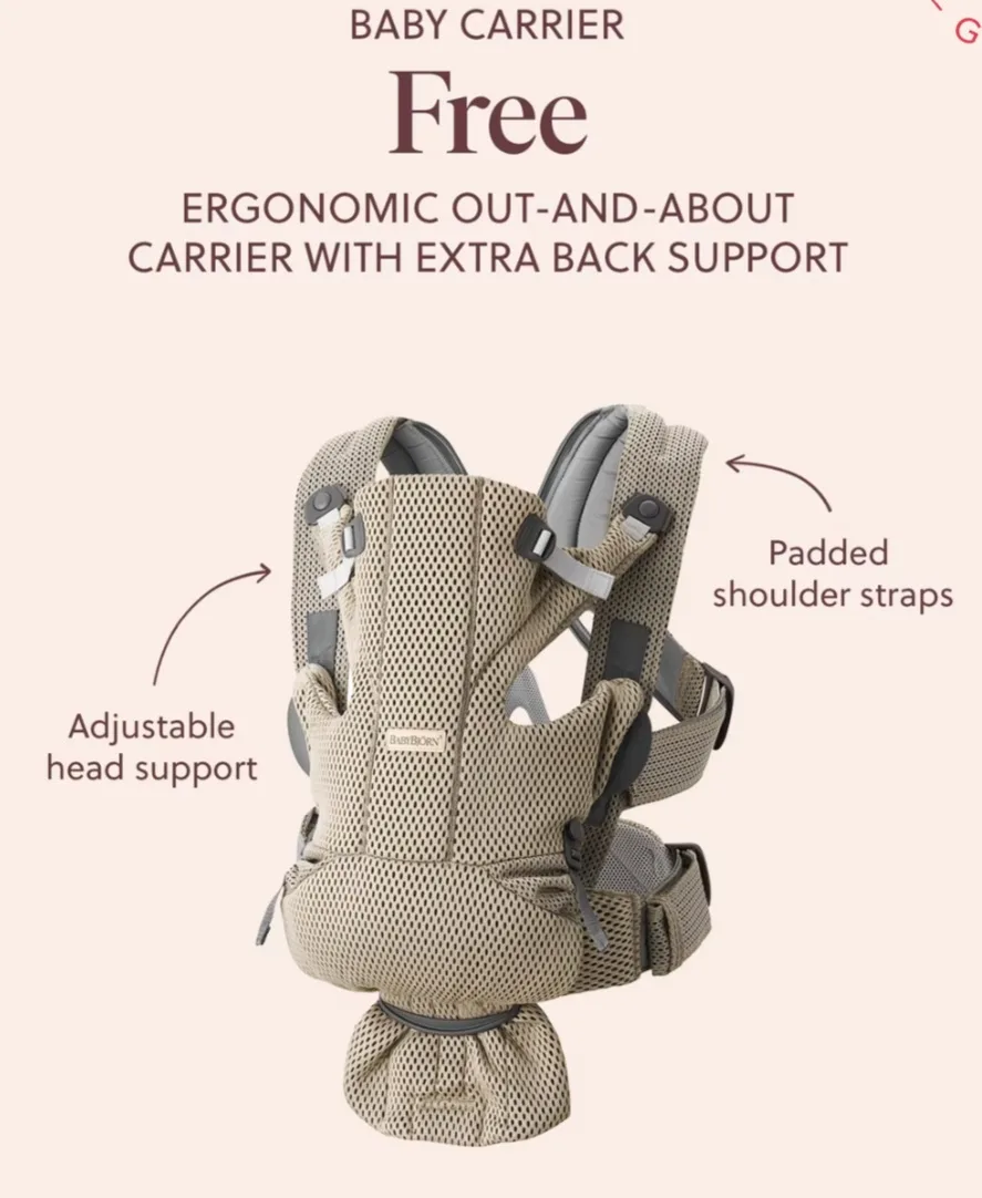 Baby Bjorn- Baby Carrier Free image indicator(2)