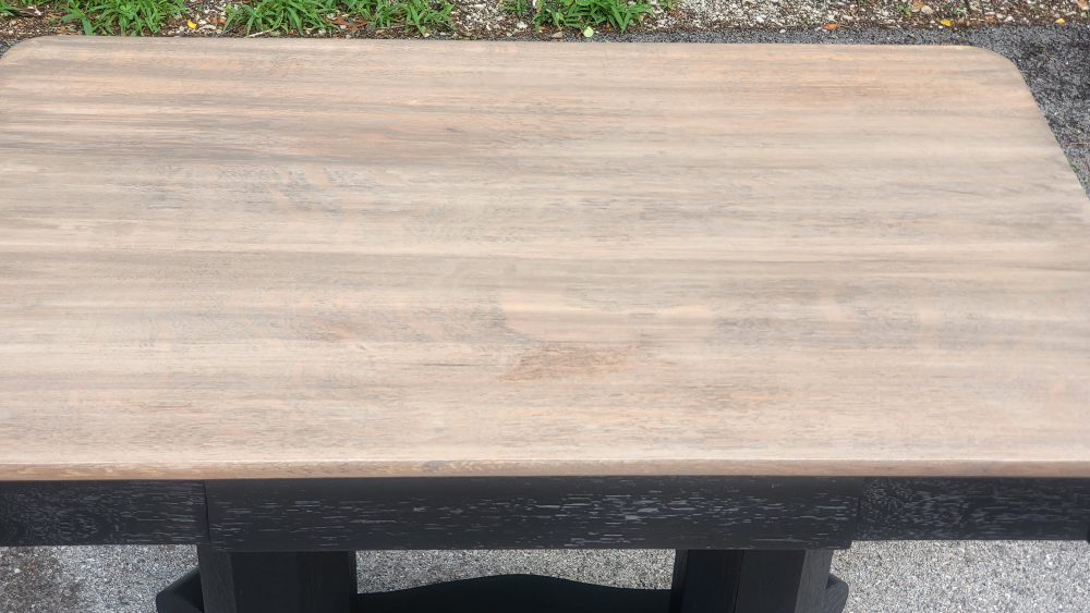 Antique library table - photo 4