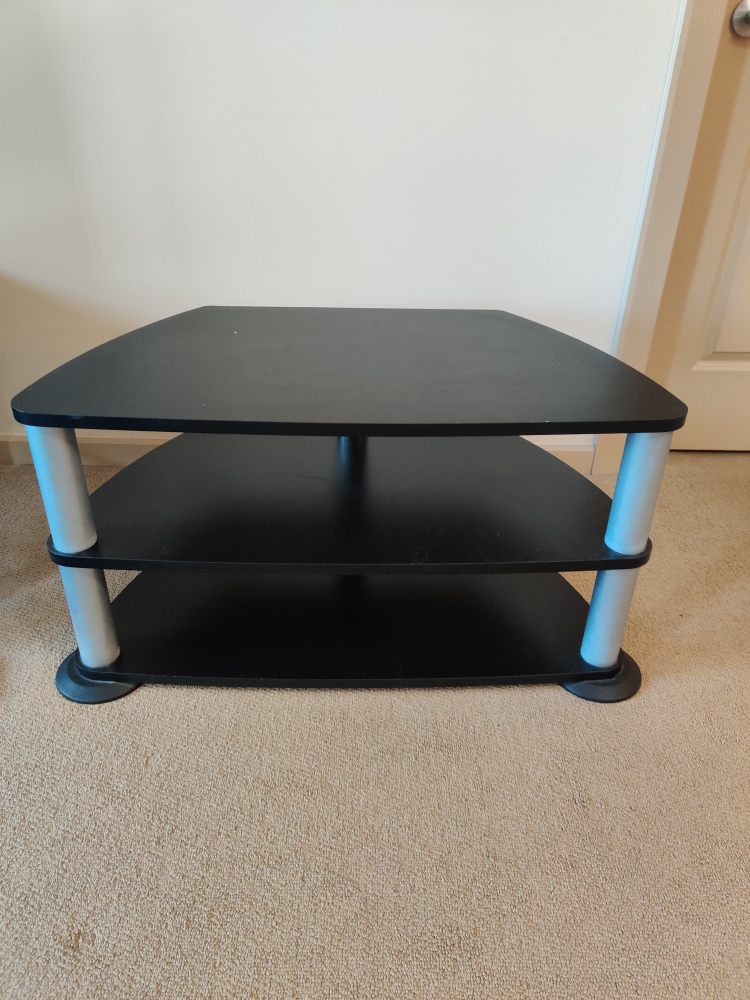 Modern Black TV Stand