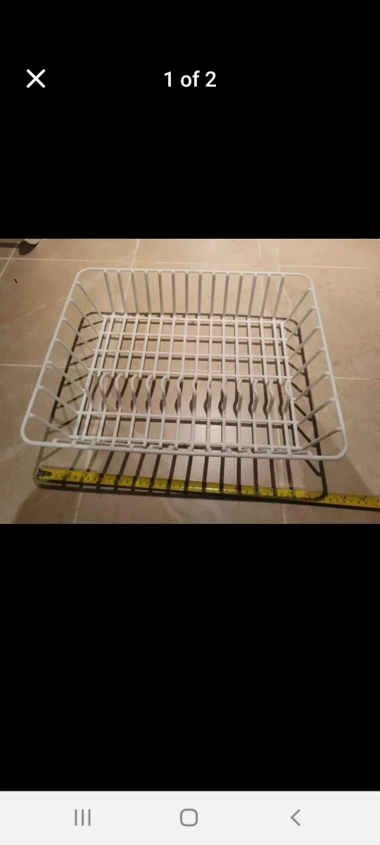 White Dish Rack thumbnail