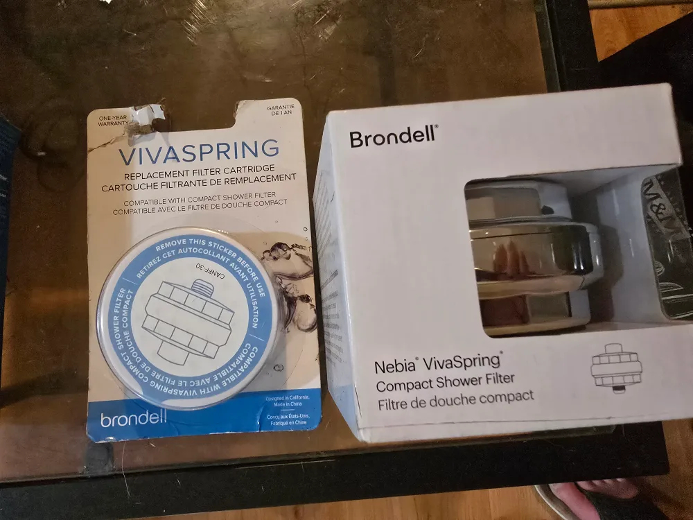 Brondell Nebia VivaSpring Compact Shower Filter thumbnail
