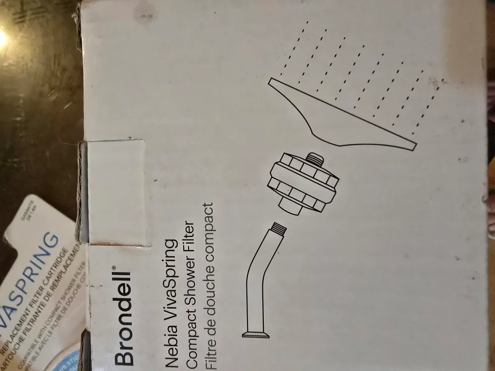 Brondell Nebia VivaSpring Compact Shower Filter image indicator(2)