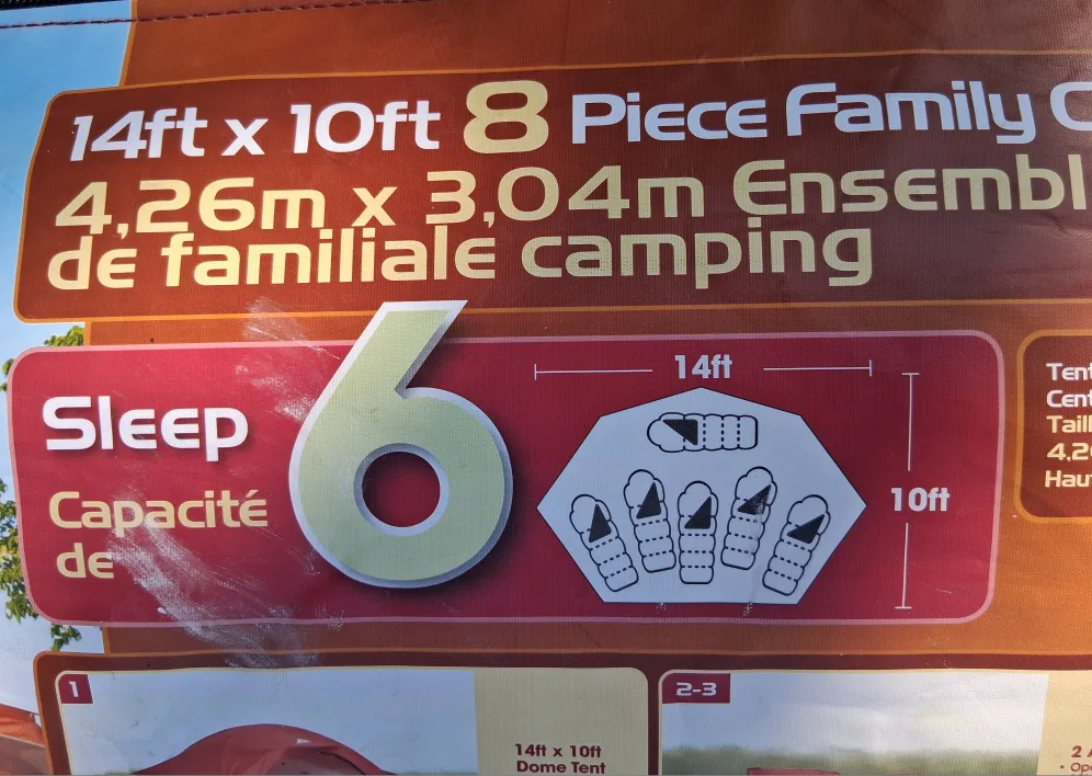 Big Family Camping Tent image indicator(3)