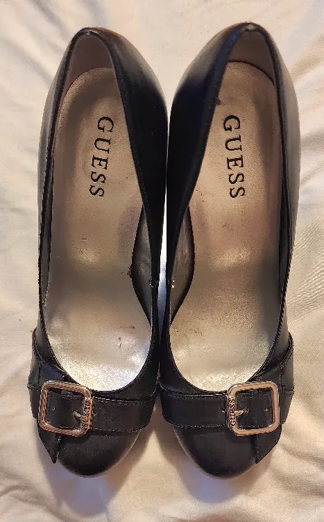 Guess Black Heels, Size 6.5 thumbnail