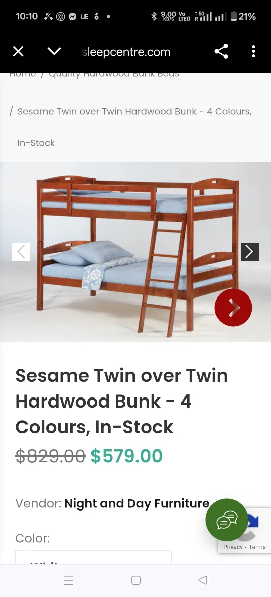 Night & Day Bunk Beds twin over twin free delivery within gta thumbnail