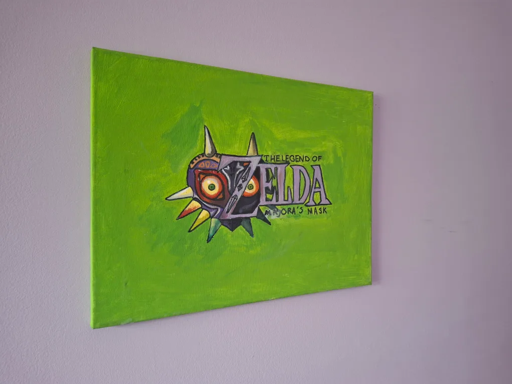 Zelda Majora's Mask Canvas Painting image indicator(3)