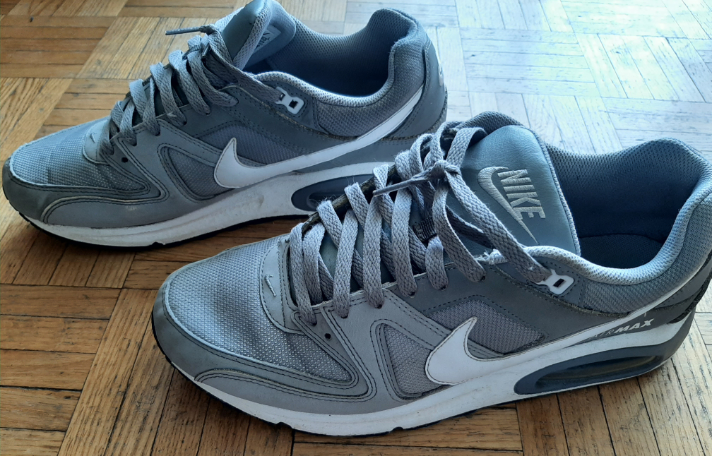 Grey Nike Air Max Sneakers