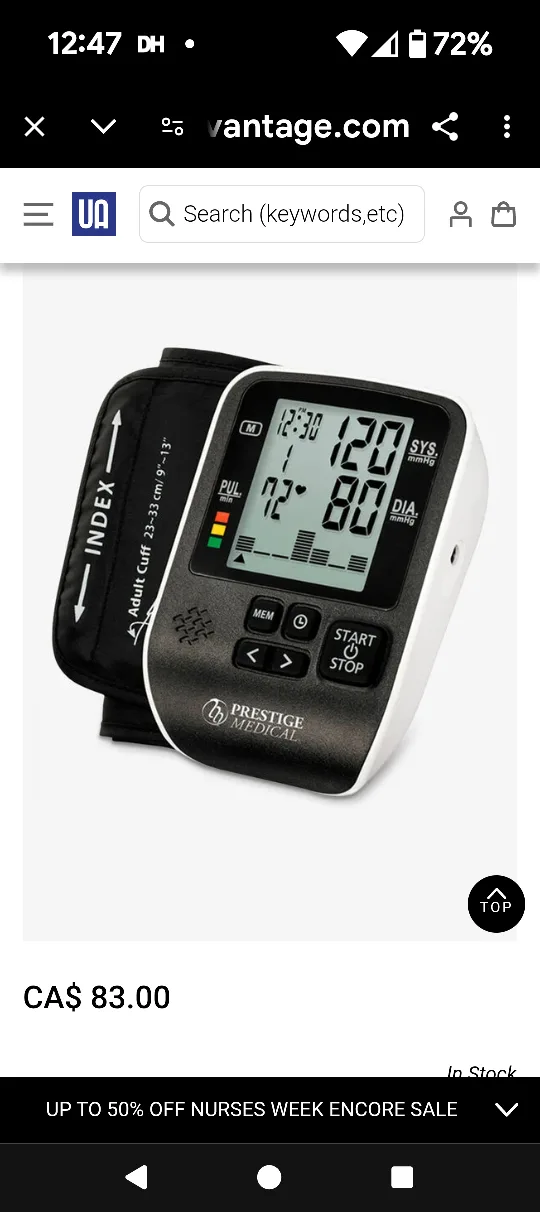 EUC - Prestige Medical Wristmate Blood Pressure Machine Monitor image indicator(7)