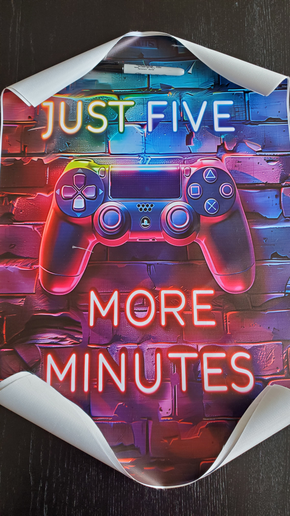 Gaming Wall Art Canvas Posters- Set of 3 - photo 4