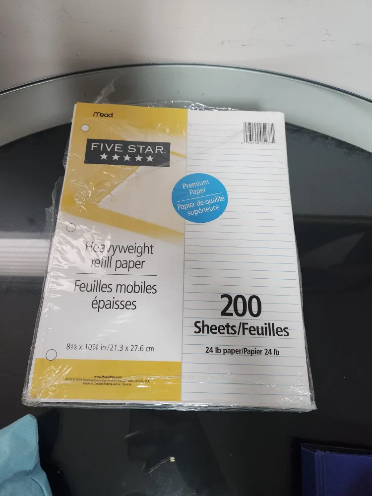 New Five Star Heavyweight Refill Paper #freecycle thumbnail