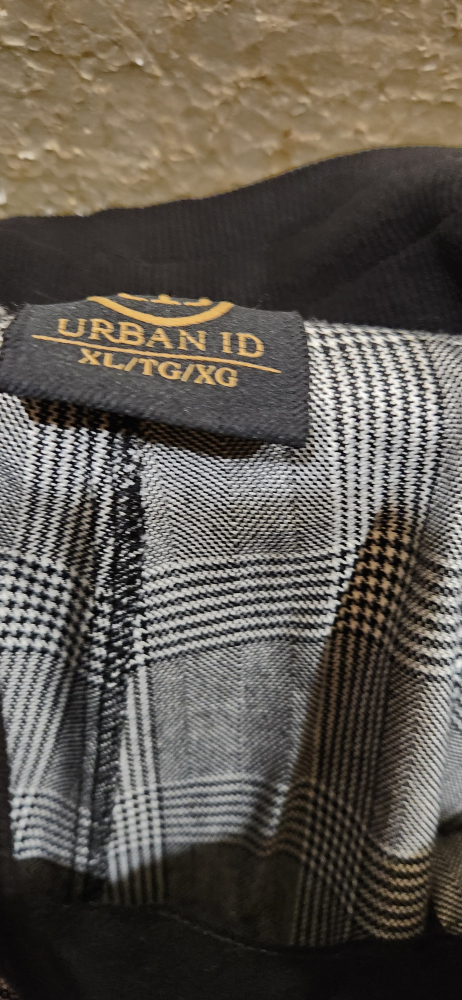 Urban ID Plaid Pants - XL