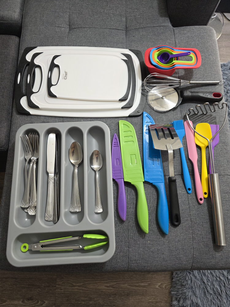 Kitchen Utensil Set incl. Master Chef Cutting Boards