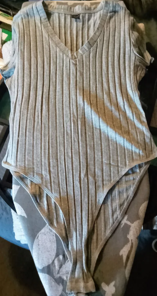 Shein Bodysuits - XL&L - Grey, Black and Orange image indicator(2)