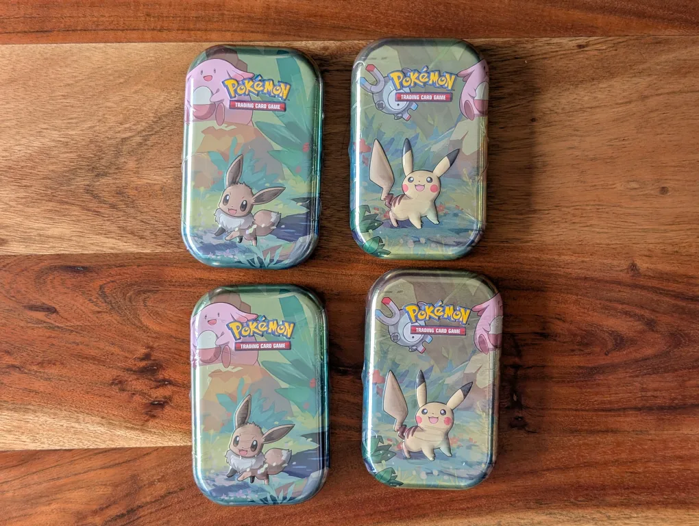 Pokémon Kanto Friends Mini Tins thumbnail