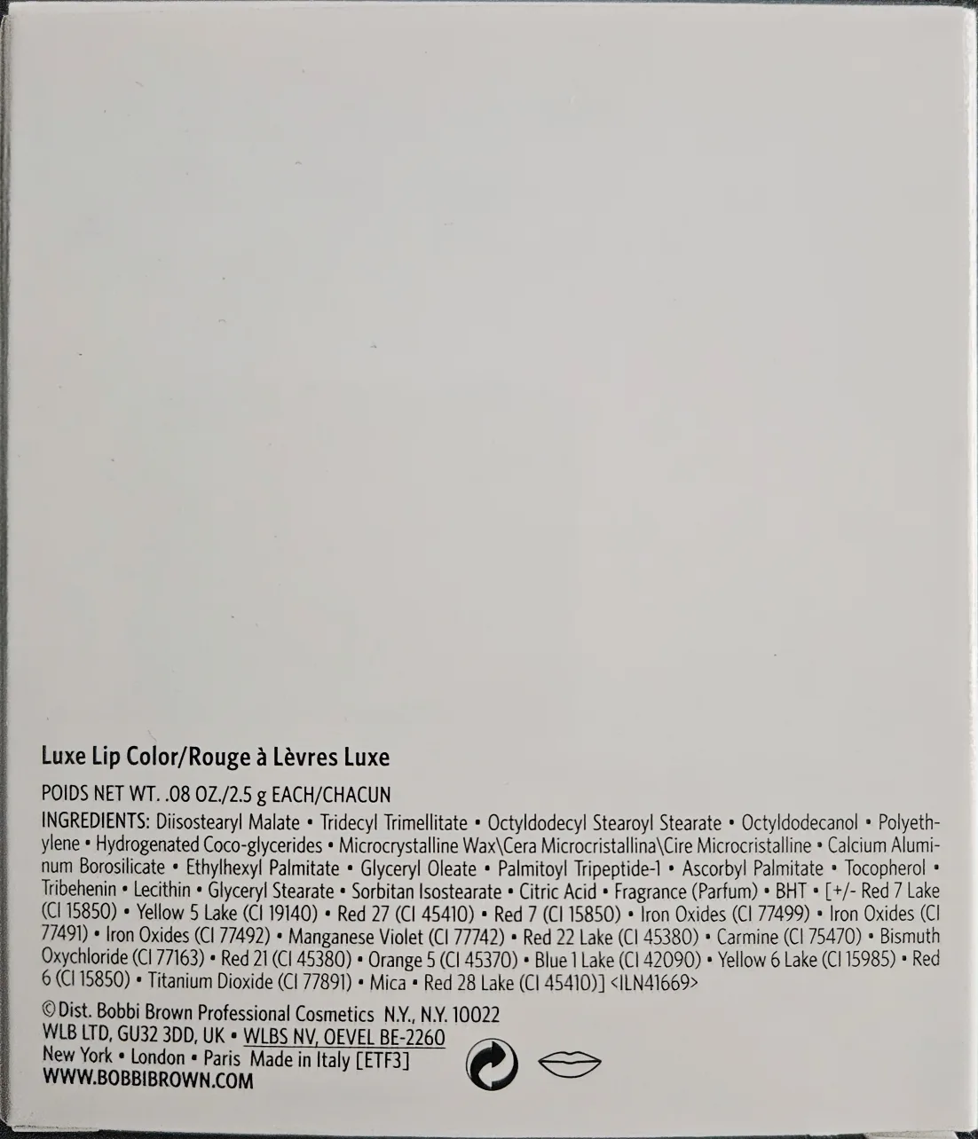 Bobbi Brown Luxe Lip Color Mini Duo - Hibiscus & Parisian Red image indicator(3)