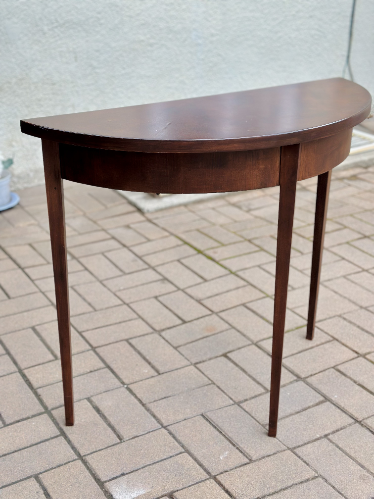 Solid wood console table - photo 2