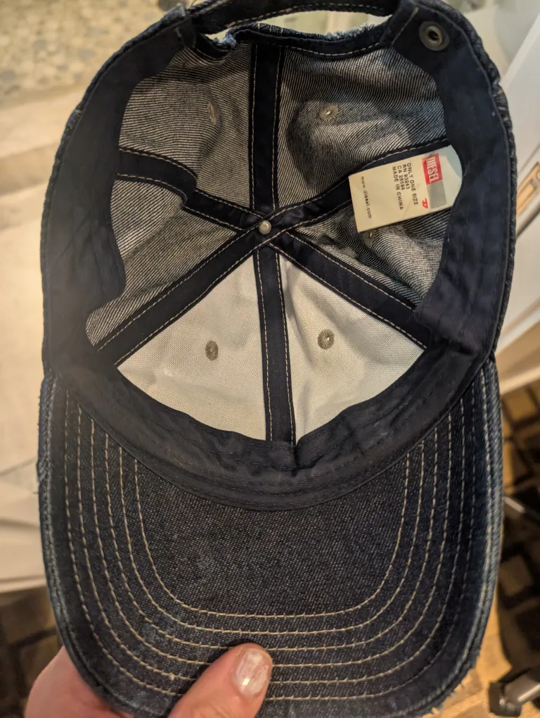 Diesel Denim baseball hat image indicator(3)