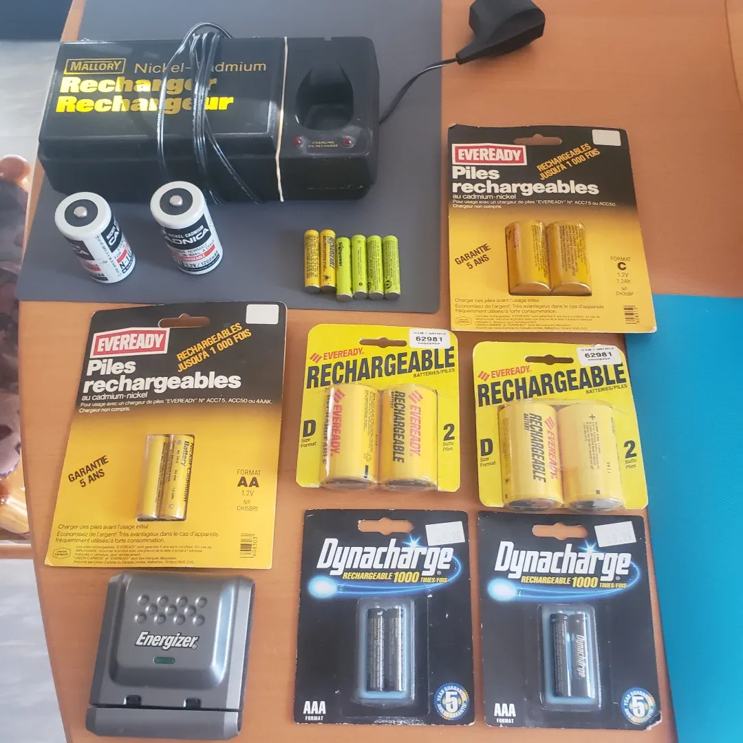 Rechargeable Battery Assortment thumbnail