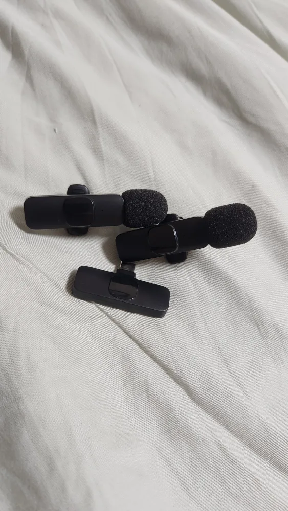 Wireless Lavalier Microphone, Black thumbnail