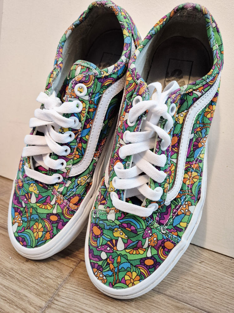 Vans Trippy Print Old Skool Sneakers 🍄