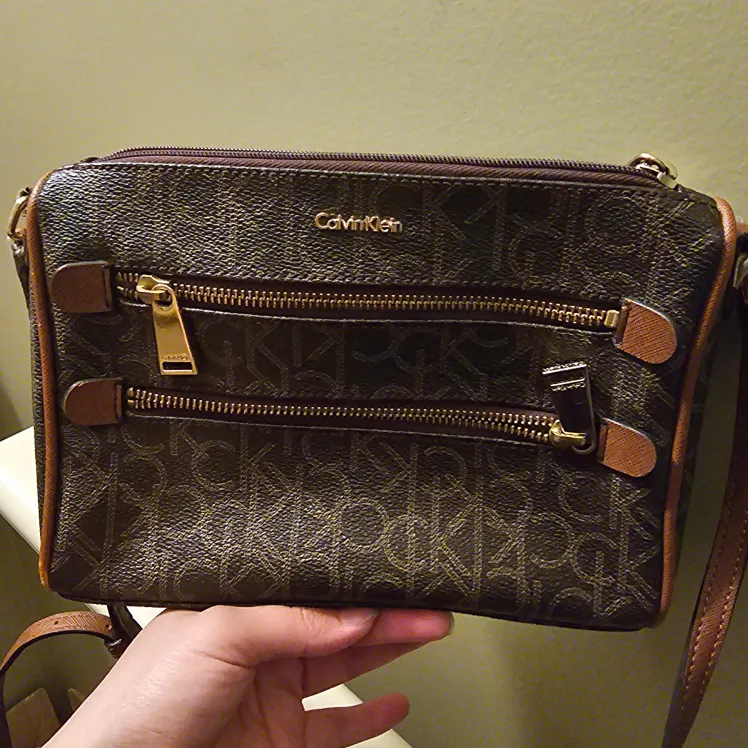 Calvin Klein Brown Crossbody Bag thumbnail