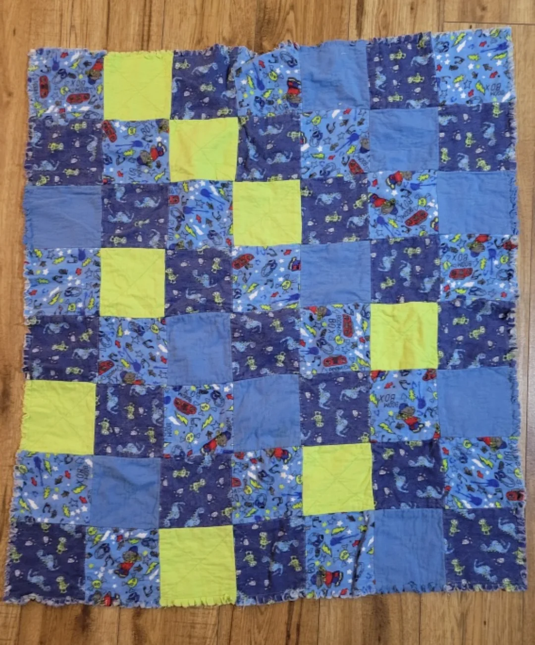 Handmade patchwork quilt image indicator(2)