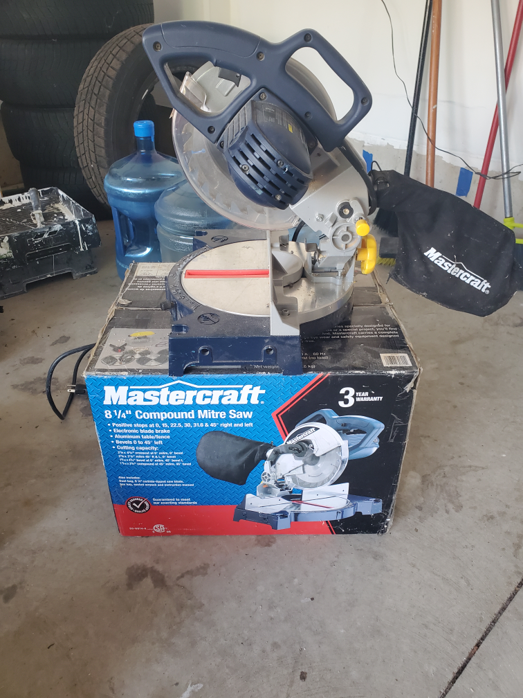 Mastercraft Compound Mitre Saw