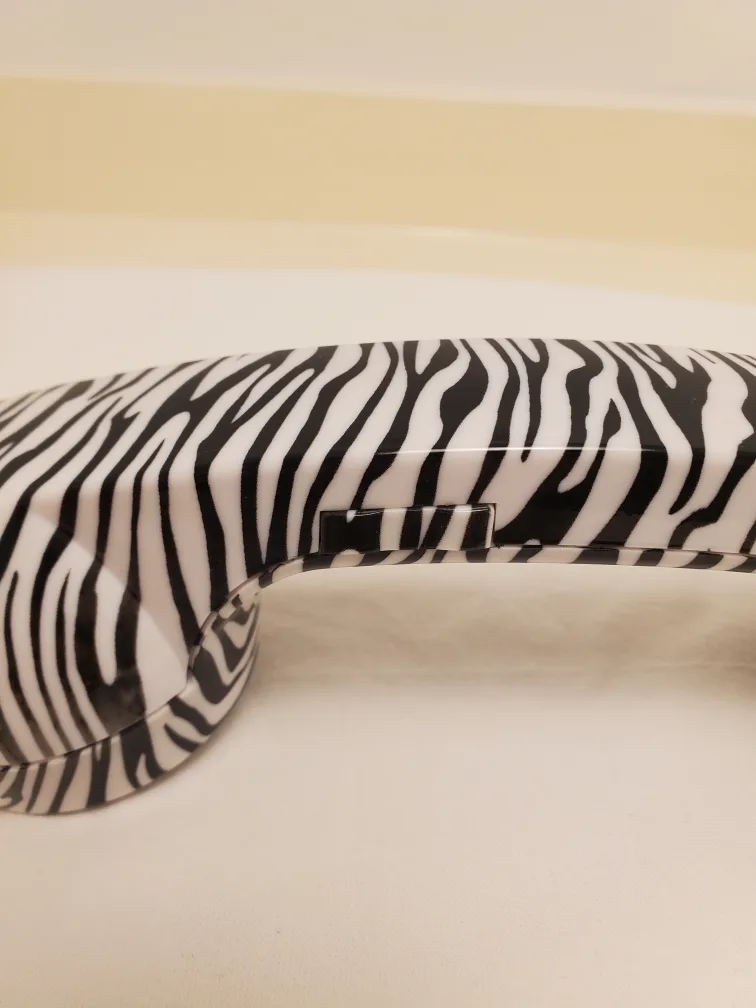 💚Zebra Print telephone Handset 🥕 image indicator(4)
