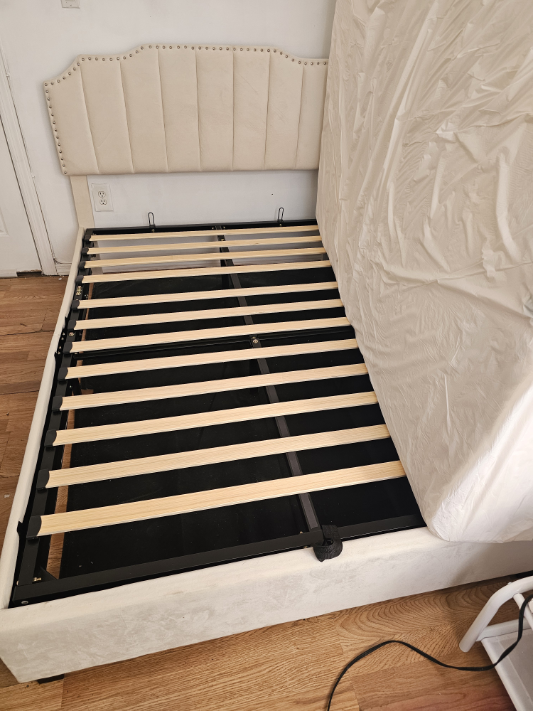 Full Size Bed Frame and Mattress - photo 4