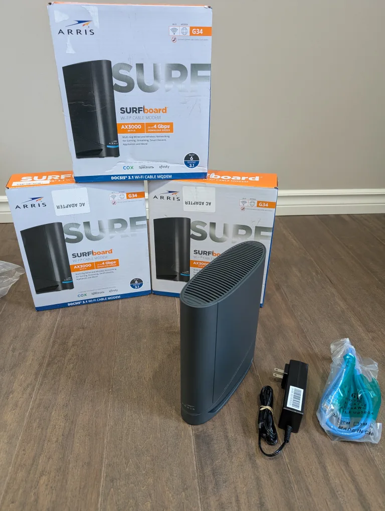 ARRIS SURFboard Wi-Fi Cable Modem image indicator(2)
