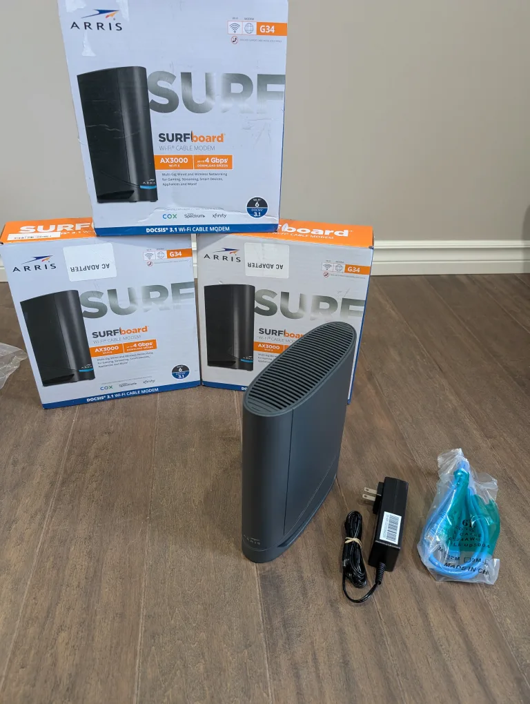 ARRIS SURFboard Wi-Fi Cable Modem image indicator(3)
