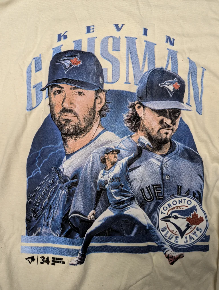 🥕 Toronto Blue Jays Kevin Gausman Graphic Tee image indicator(2)
