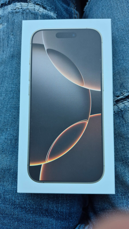 New iPhone 16 Pro Desert Titanium 128GB
