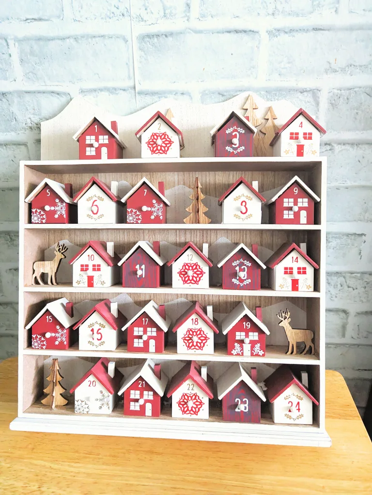 Christmas Decor - Advent Calendar (Wooden) thumbnail