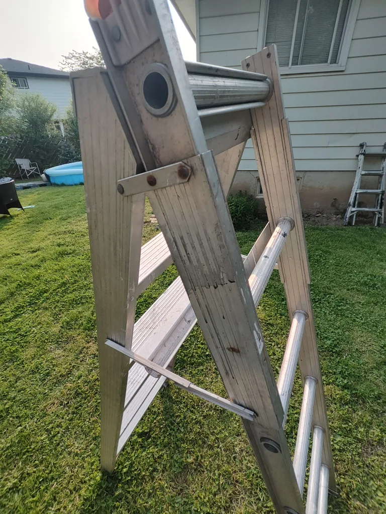 Aluminum Multi-Position Ladder✨ image indicator(3)