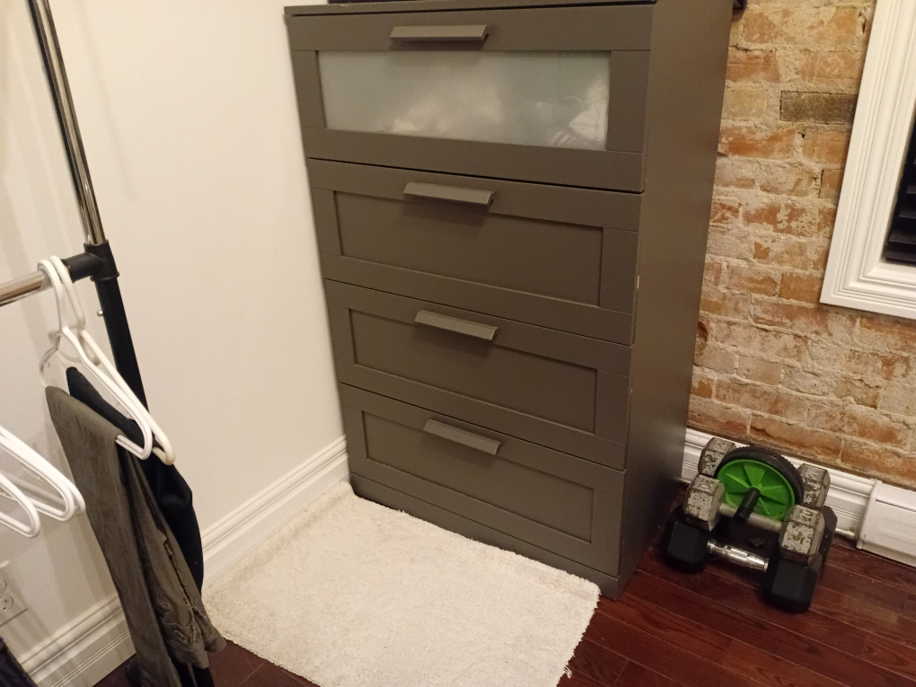 Grey Chest of Drawers IKEA