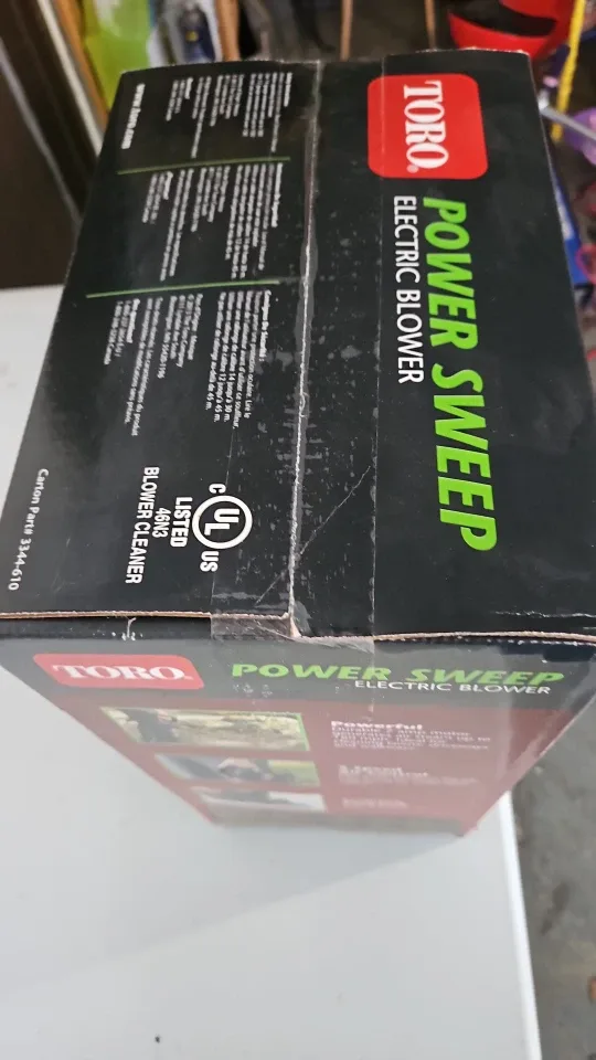 Toro Power Sweep Electric Blower image indicator(3)