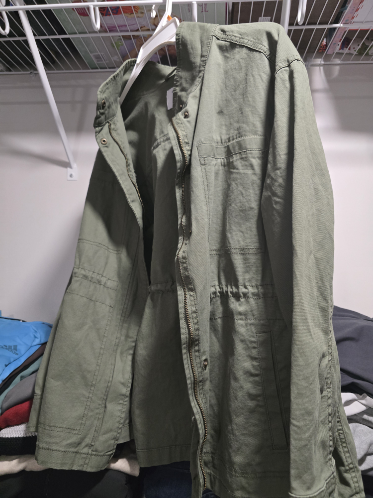 Olive Green Utility Jacket