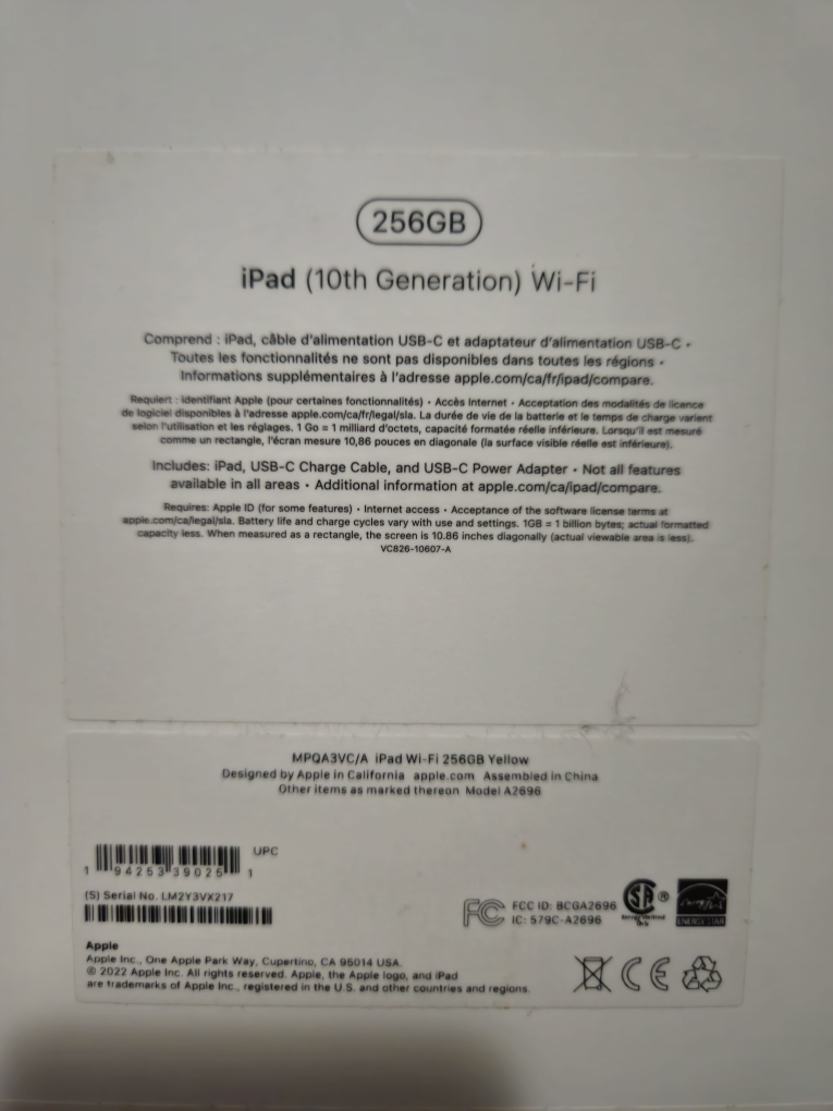 Apple iPad 10th generation wi-fi 256 gb - photo 5