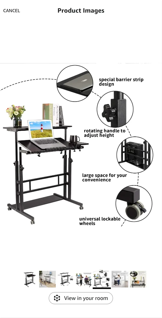 Hadulcet adjustable standing desk image indicator(9)